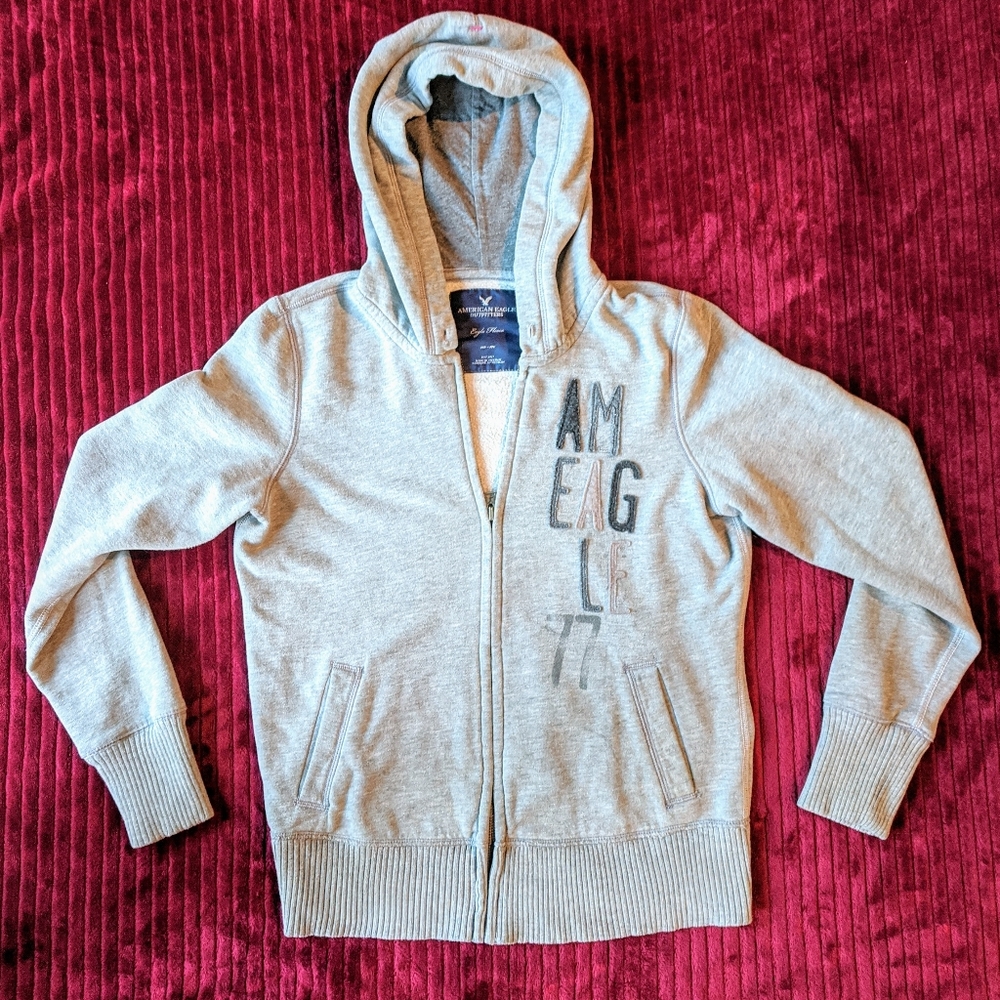 American Eagle Fullzip Hoodie (drawstring missing)